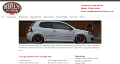 Desktop Screenshot of durwardsautoshop.co.uk